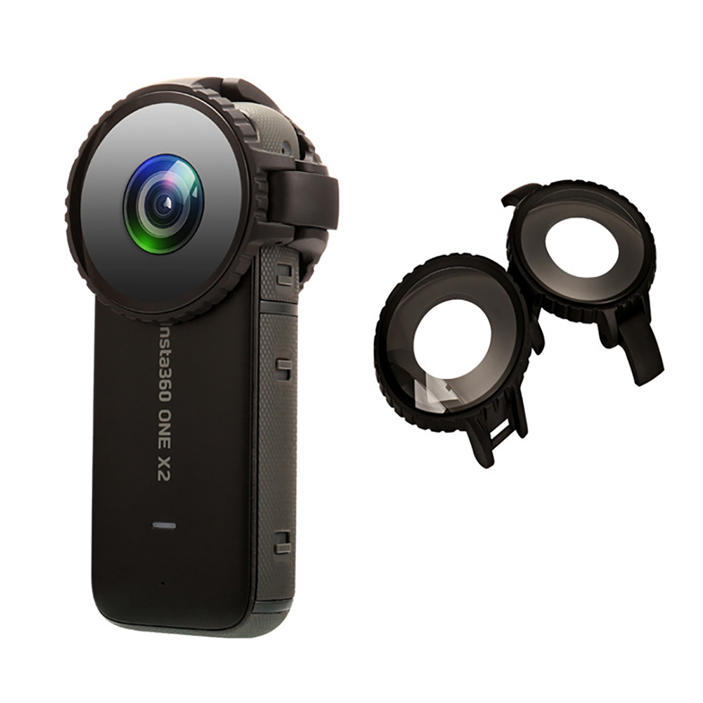 For Insta360 ONE X2 Lens Protector Guards Tempered Glass Protective Mirror