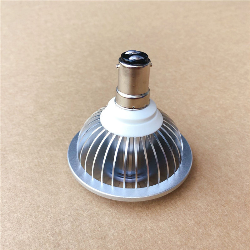 1PCS 7W AR70 B15D LED Spotlight B15 Base Dimmable AC85-265V/DC12V Home/Commercial Lighting BA15D Bulb Lamp