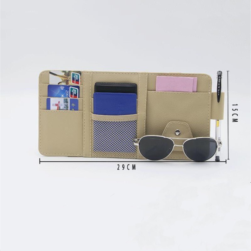 1PCS Car Sunshade Organizer Sunvisor Bracket Truck Sunshade Accessories Lnternal Car Accessories Truck Sunshade Organizer