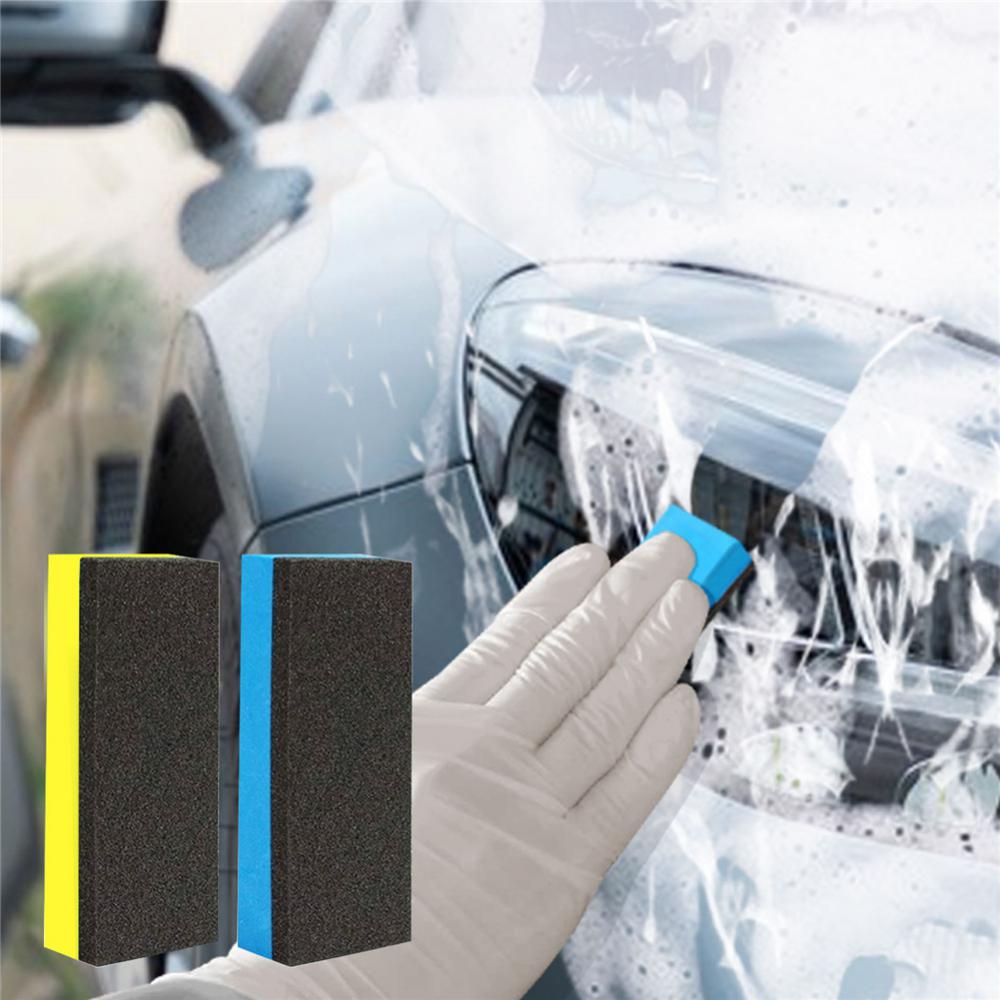 Auto Care Maintenance Wax Effectively Cleaning Durable 2g Car Supplies Car Detailing Cleaning Sponge Practical Easy To Operate