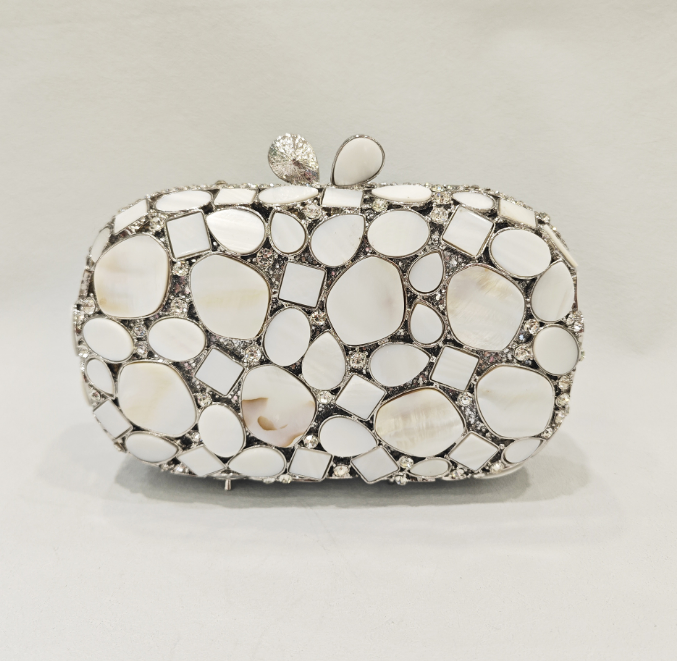 Lady Shell Gold/Silver Long Chain Shoulder Bag Women's New Female Cross body Bags Phone Evening Bags Party Wedding Day Clutches
