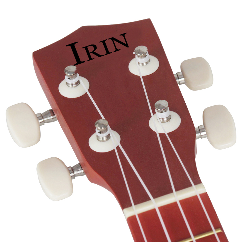 IRIN 21 Inch Ukulele Bear Hawaiian Guitar Musical Instrument 4 Strings Basswood Ukulele Soprano Guitar Tuner Capo Accessories