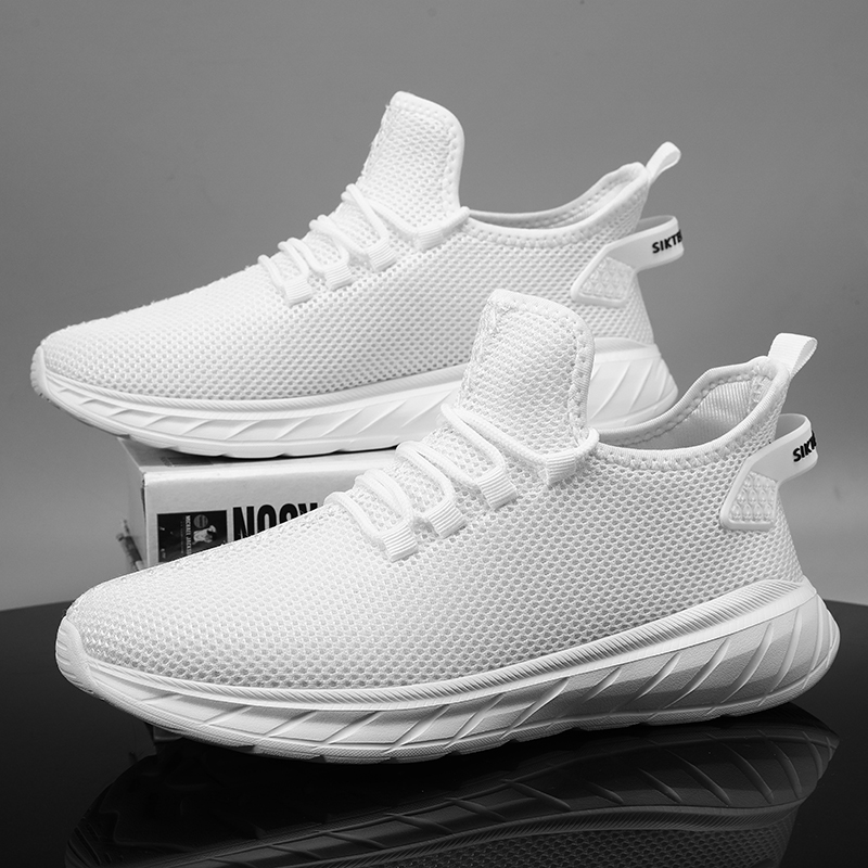 Large Size 40-47 Fashion Sneakers Men's Casual Shoes Mesh Breathable Spring Footwear Man Good Quality