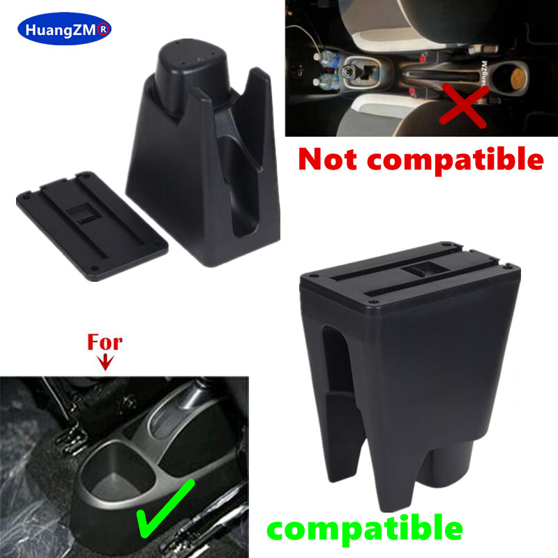 For Citroen C1 Armrest Box For Peugeot 107 Toyota Aygo BJ Car Armrest Storage box Dedicated Retrofit Interior Car Accessories