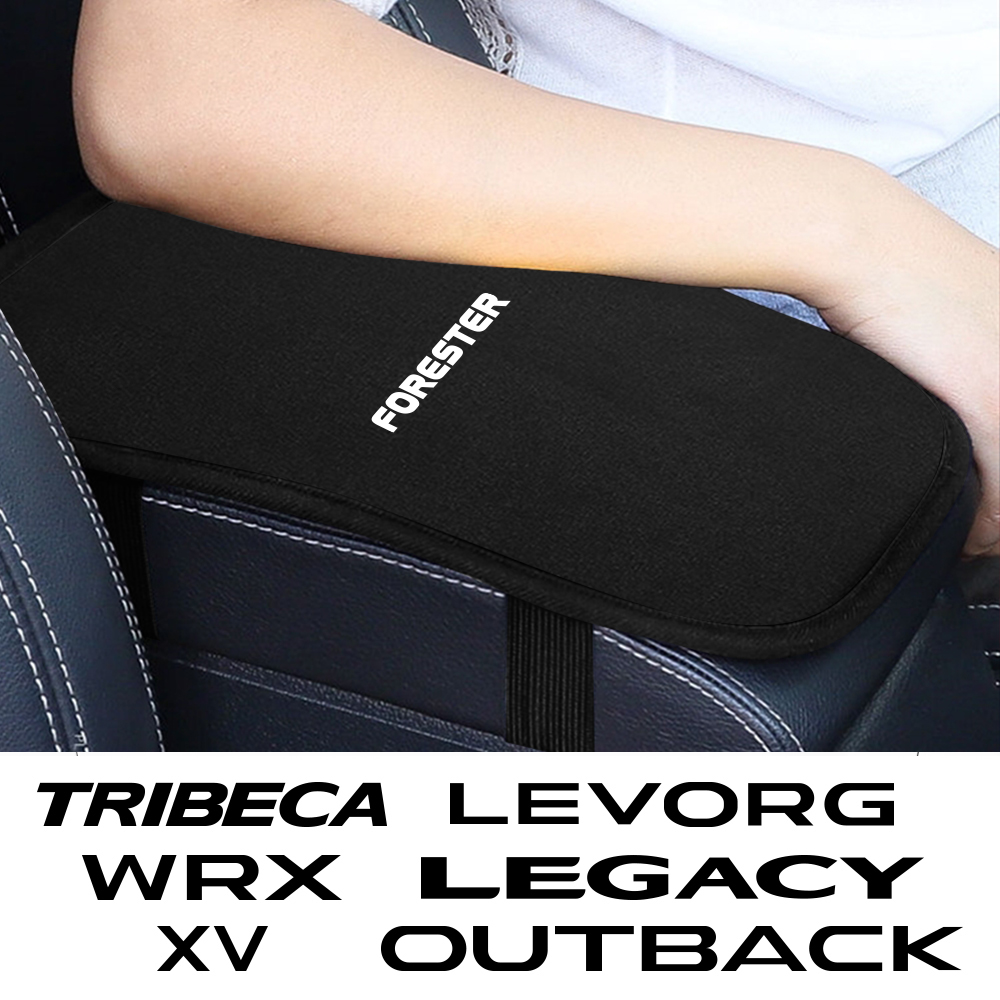 For Subaru Forester BRZ Crosstrek Levorg Legacy Outback Tribeca XV Soft Plush Vehicle Center Console Arm Rest Box Cushion