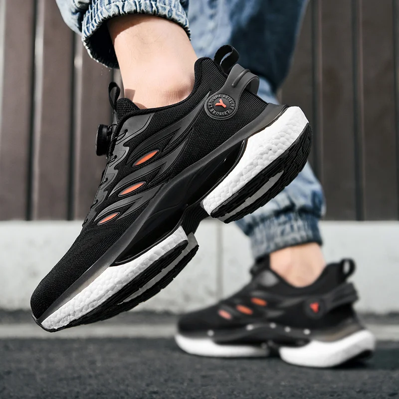 2024 Hot Sale Men's Casual Shoes Shockproof Comfortable Outdoor Running Fitness Training Exercise Sneakers