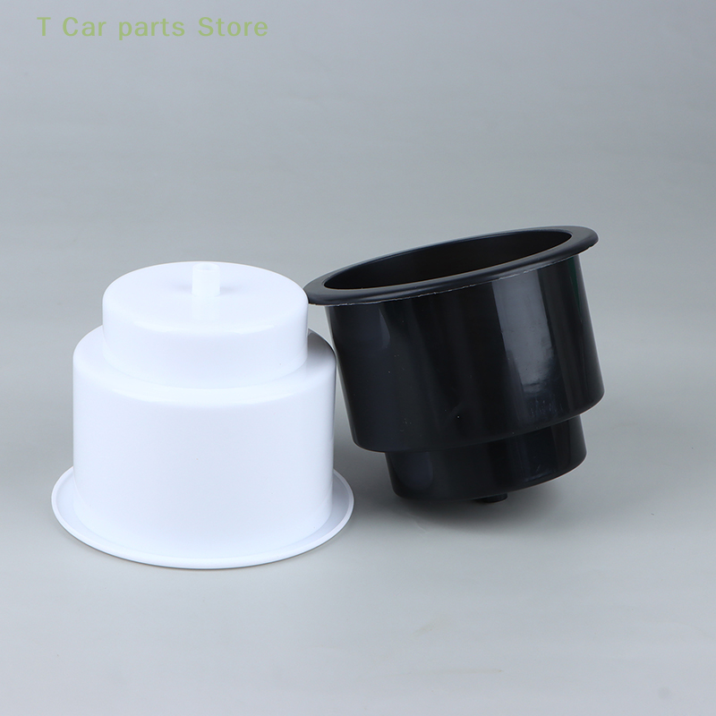 1 Pc Black Marine Boat RV Auto Interior ABS Plastic Cup Drink Can Holder Yacht Truck Bottle Insert Cup Holder Car Accessories