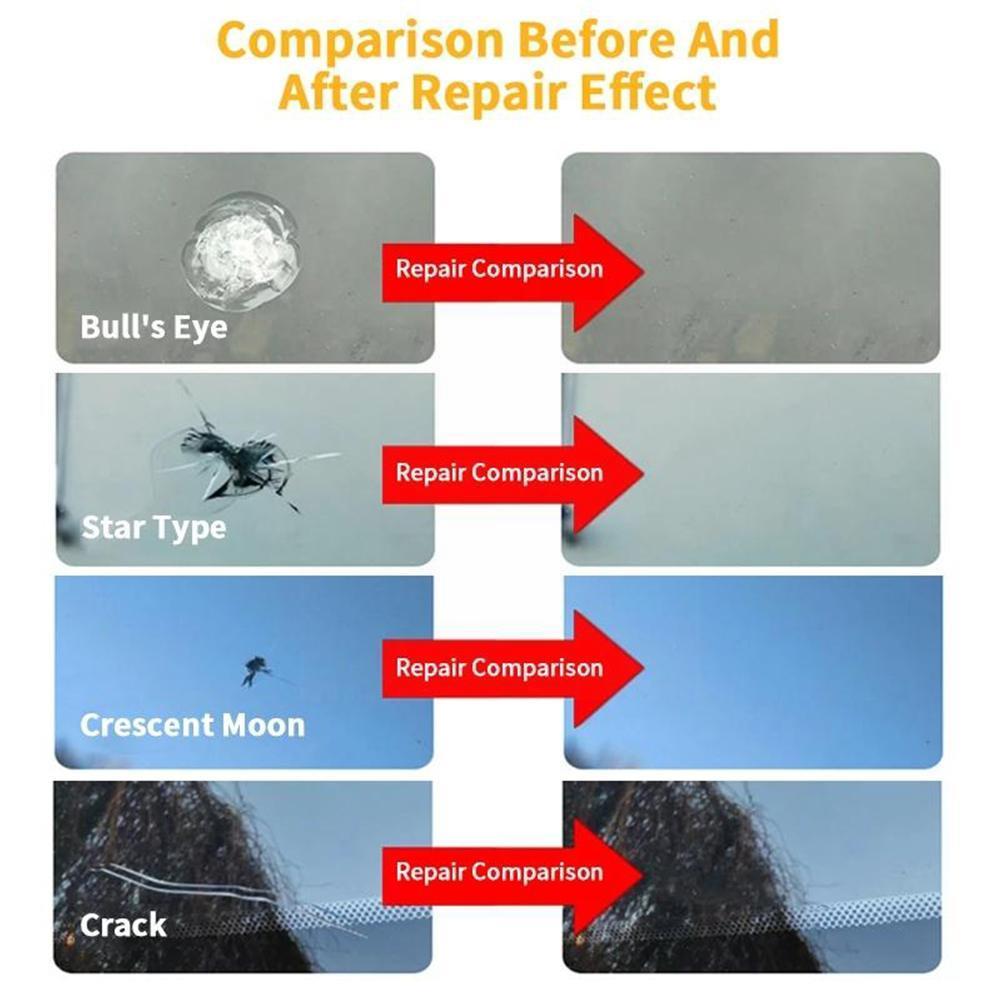 1pcs Cracked Glass Repair Kit Windshield Repair Restore Phone Car Utensil Crack Repair Screen Window DIY Liquid Scratch X5G0