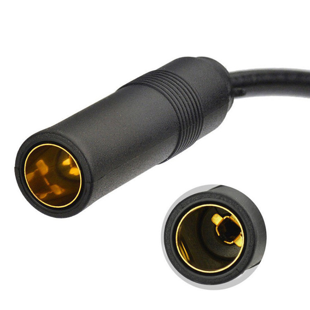 Car Antenna Converter Universal Auto Signal Aerial DIN to ISO Adapter Part