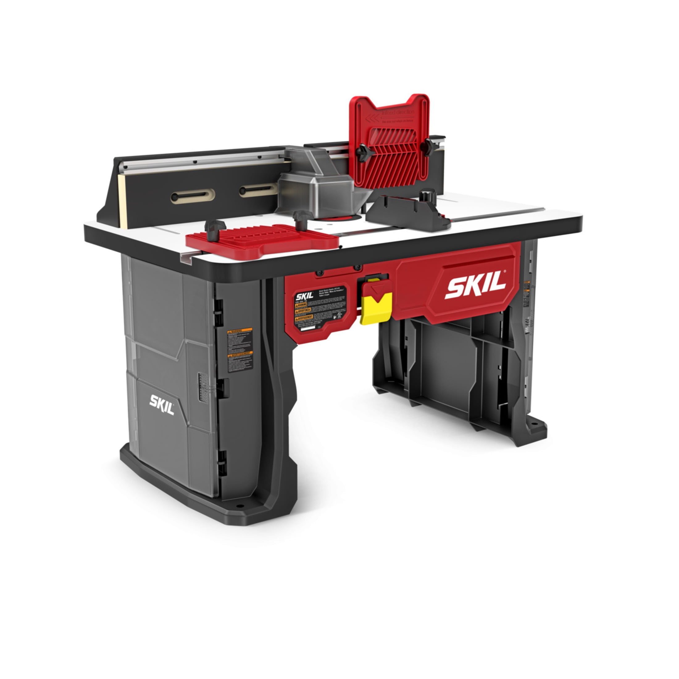 SKIL SRT1039 Benchtop Portable Router Table with Dual Sided Integrated Bit Storage
