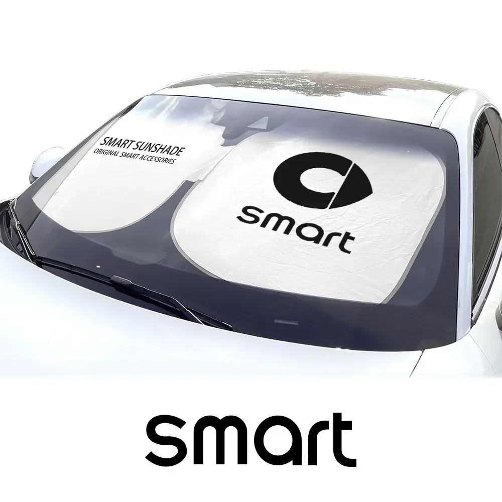 Car Windshield Sunshade Parasol Cover Sunshade Plates Protector SunShade Cover Auto Accessories For Smart Fortwo Forfour 453 451