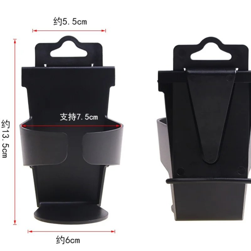 Car Cup Holder Seat Back Hook Hanging Mount Headrest Drink Container Water Bottle Holder Interior Organizer Storage Bracket