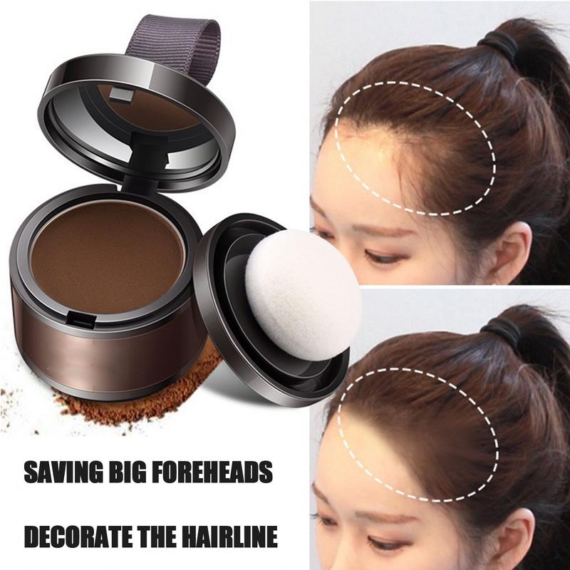 Hair Fluffy Powder Hairline Repair Filling Powder Instantly Black Brown Root Cover Hair Concealer Hair Root Concealer black brow