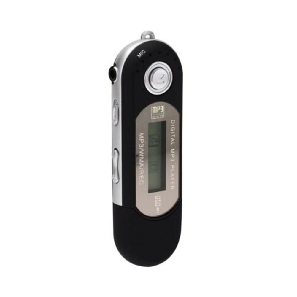 Portable and Compact USB MP3 Player with 12 Inches Screen and 35mm Headphone Jack Support MP3 and WMA Music Format