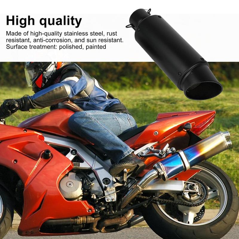 Universal 51mm Motorcycle Exhaust Pipe Project Motocross Escape Moto Muffler For R25 Z750 R3 Mt09 R1 R3 Mt03 R6 CBR600 Zx6r MT07