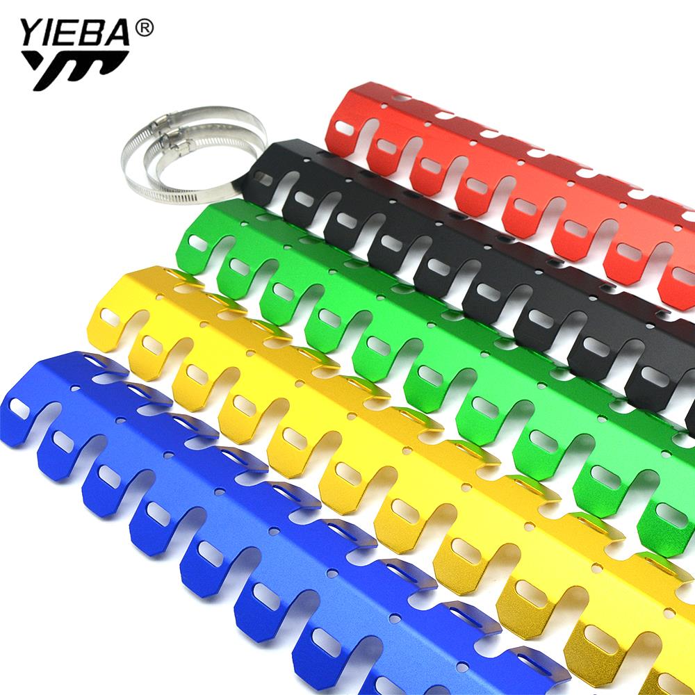 FOR DUCATI DIAVEL 1260 HYPERMOTARD 1100 EVO SP 796 821 SP 939 939SP 950 Exhaust Muffler Pipe Leg Protector Heat Shield Cover