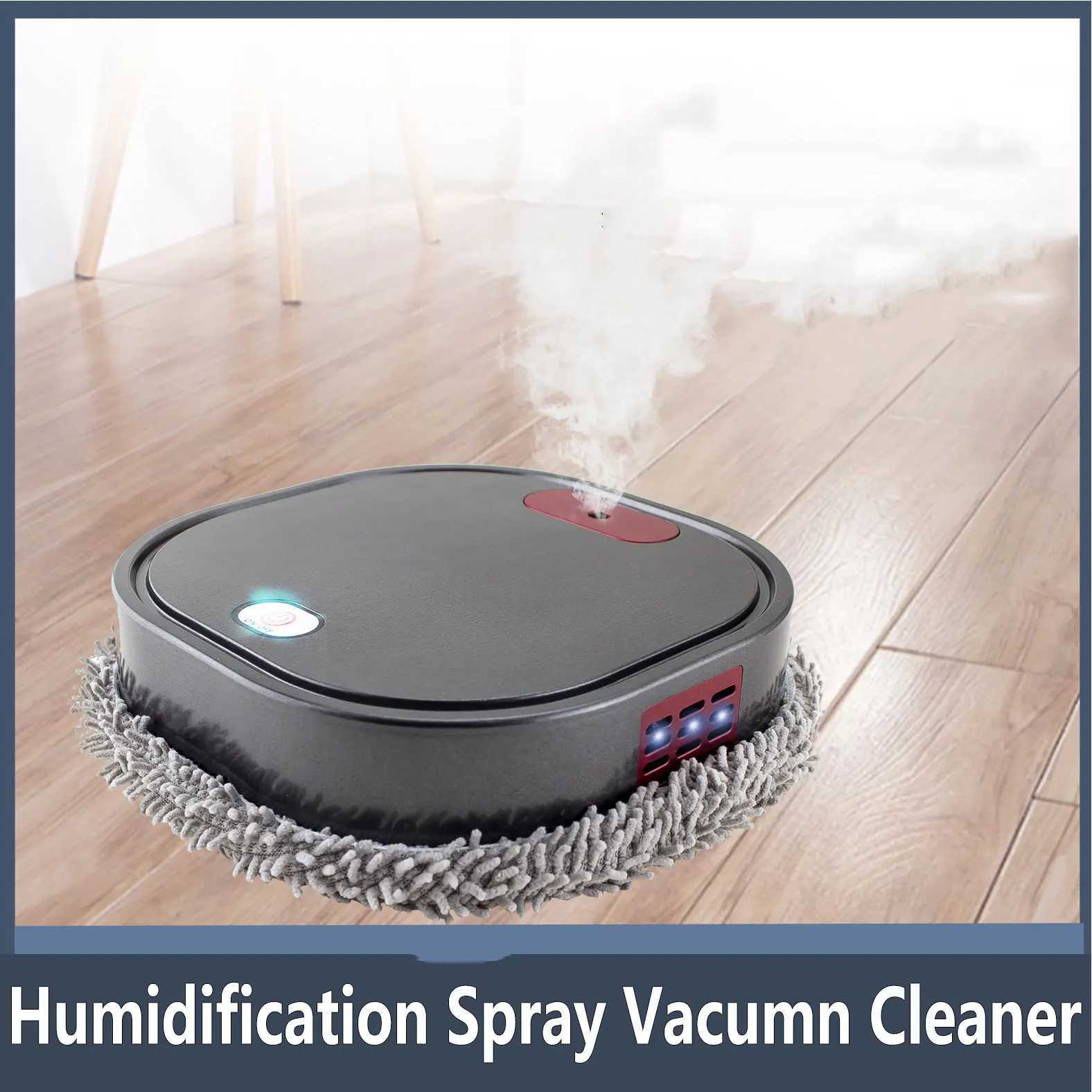 Robotic Vacuums 2024 New Rechargeable Smart Mopping Robot Spray Cleaner Dry and Wet 3 in 1 Sweep and Mop Robot Vacuum Cleaner Home Mopping Robot J2405