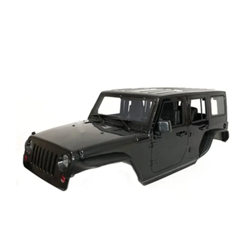 Jeep Wrangler 12.3inch 313mm Wheelbase Body Car Shell for 1/10 RC Crawler Axial SCX10 Trx4 SCX10 II 90046 90047