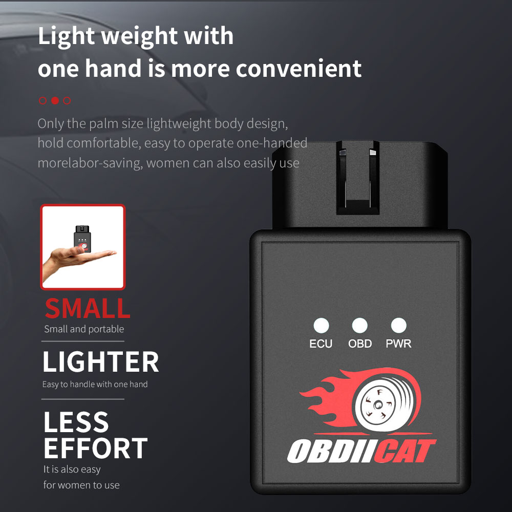 2024 Newest OBDIICAT HK-V3 Super OBD2 Chip Tuning Box Plug & Drive For Benzine Cars Lower Fuel As ECO OBD2 Nitro OBD2