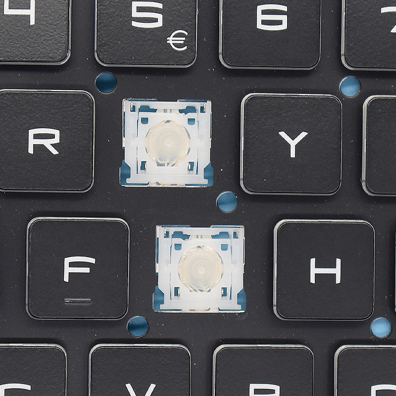 Replacement English Key Cap For MSI GF66 MS-1582 GF76 GL76 GL66 MS-17L1 MS-17H3 Keyboard Keys Keycaps