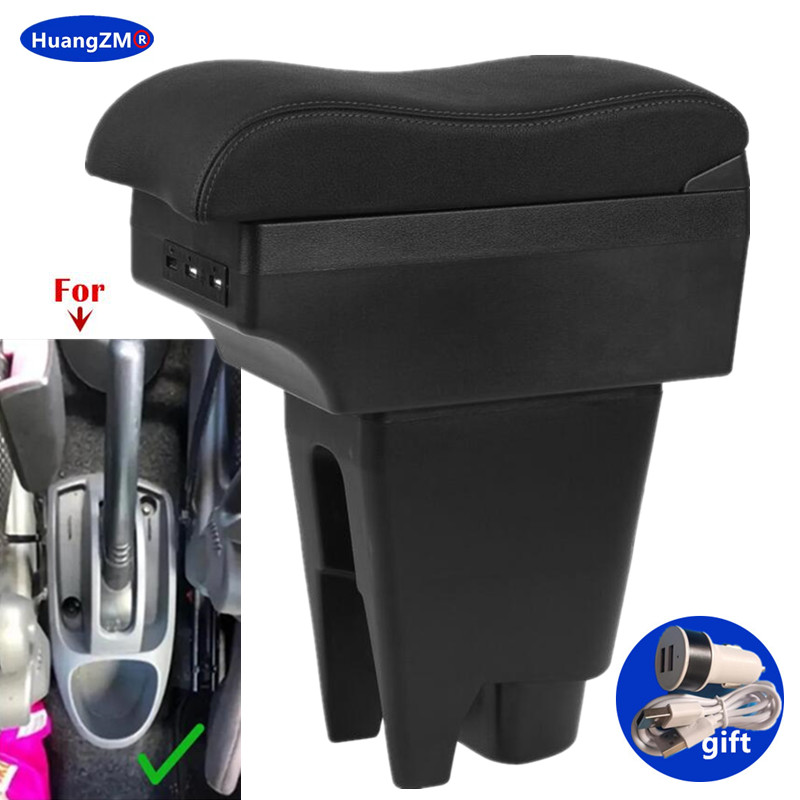 For Citroen C1 Armrest Box For Peugeot 107 Toyota Aygo BJ Car Armrest Storage box Dedicated Retrofit Interior Car Accessories