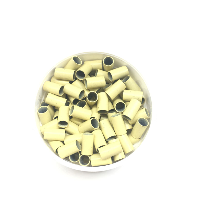 Heavy-Duty Copper Flare Ring - Essential Hair Extension Connector and Fastening Device