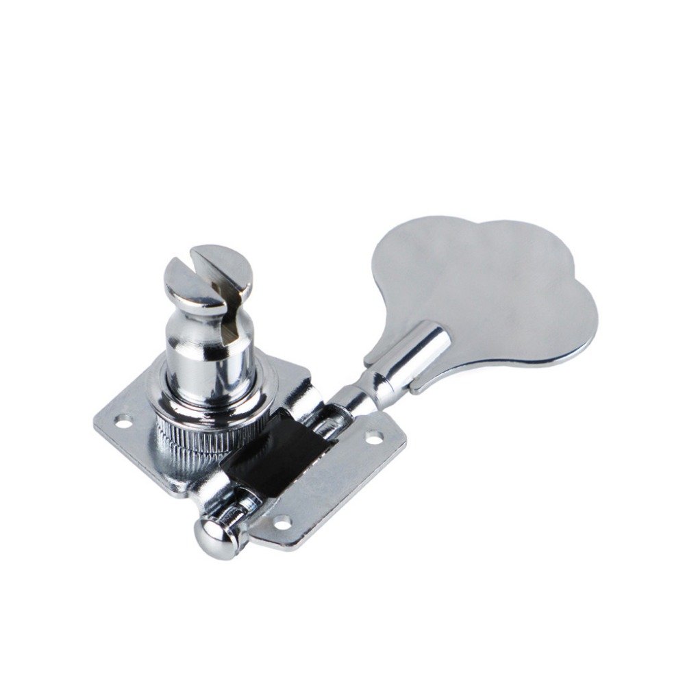 FLEOR 4pcs Vintage Open Gear Bass Tuning Keys Pegs Machine Head Tuner Fit FD 4 Strings Bass Guitar Precison