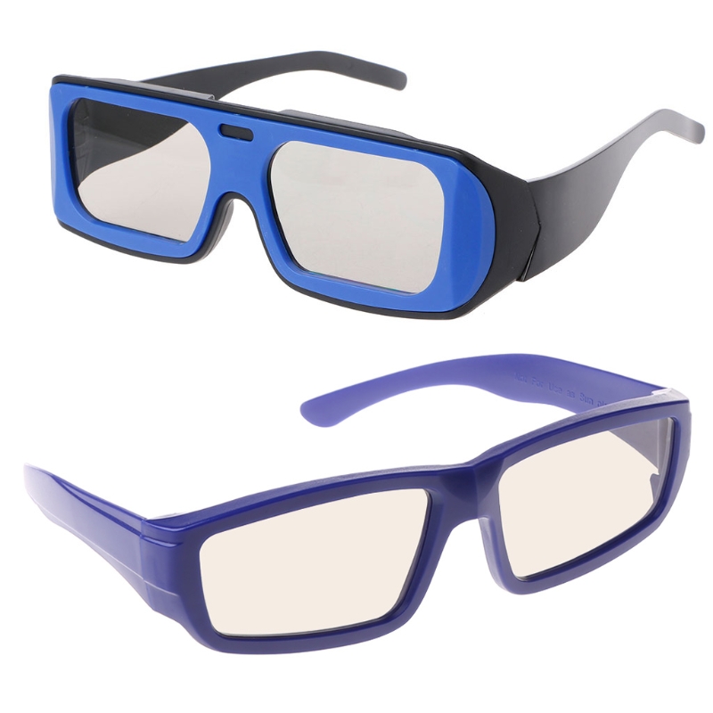 Foldable Arms Design Polarized Passive 3D Stereo Glasses Lightweight Glasses H7EC
