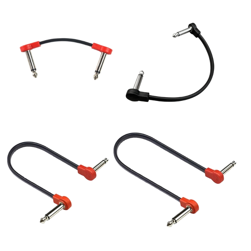 Low Noise Quality Guitar Patches Cables 6.35mm Effect Pedal Cables