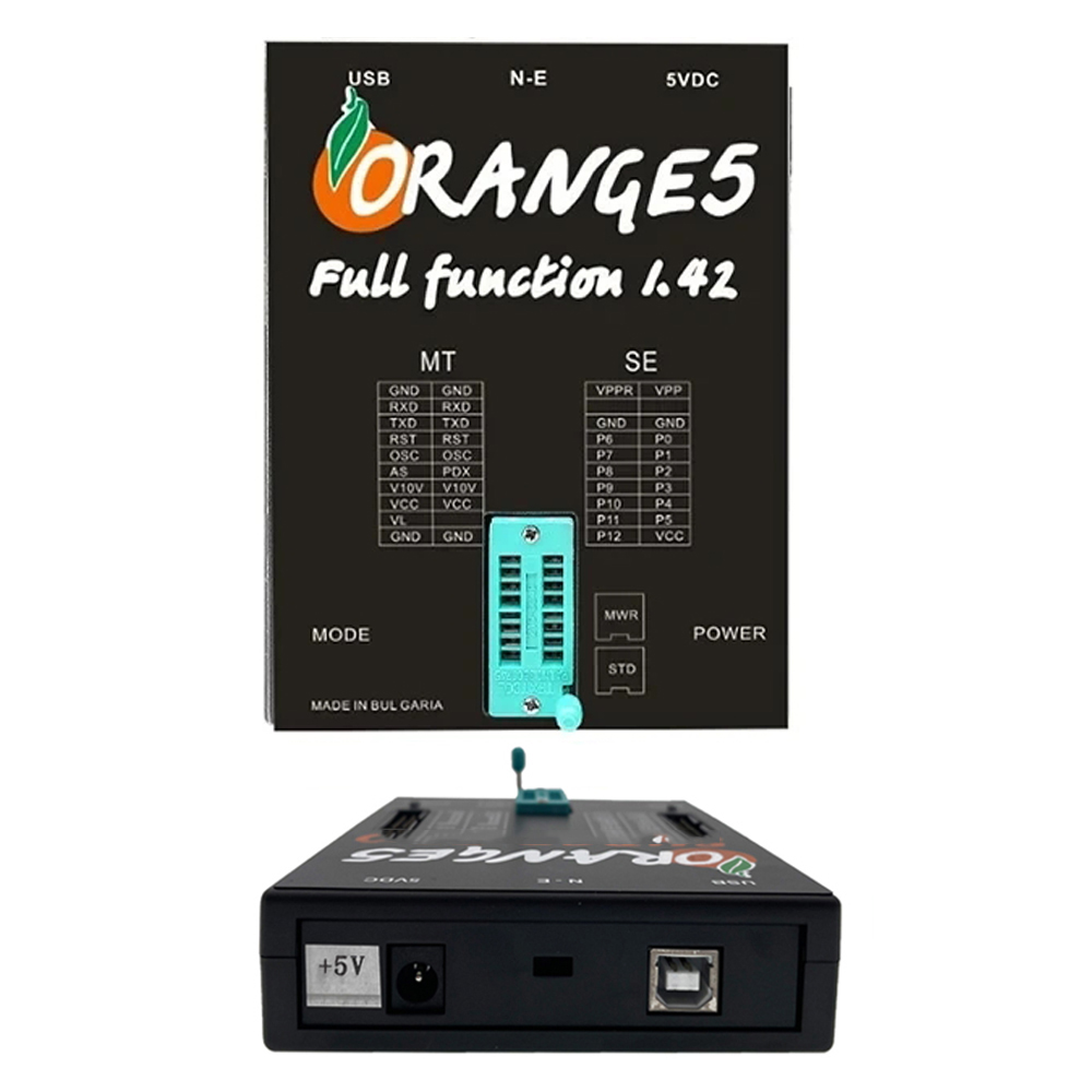 NEW Orange5 V1.42 Car ECU Repair Tool Adds More Ecu Mcu List Program for Toyota ECU Programmer VS Orange 5 Super Pro V1.38