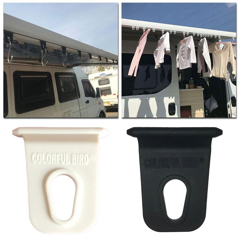 50pcs Clothes Hook For Caravan Awning Hanger Hook For RV Awings Camper Accessories Self-driving Trailer Modified Shed Hooks