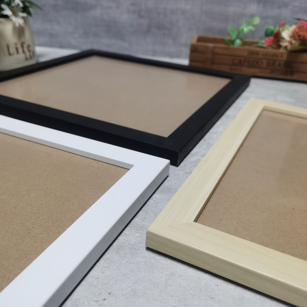 3Pcs Square Wall Hanging 20X20 25X25cm Wood Picture Frame Stand For Pictures Photo Decor Commemorative Gift H260306