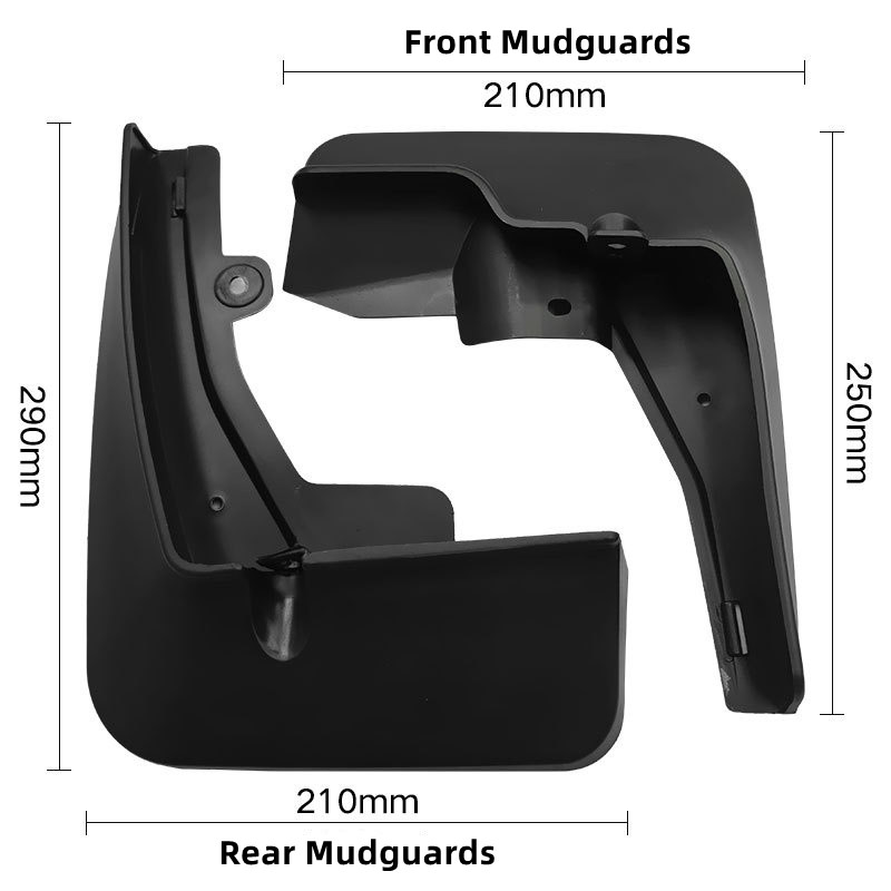 For Peugeot 2008 Mud Flaps 2020-2021 Mudguards Wheel Front Rear Splash Fender Invisible Car Accessories 4pcs