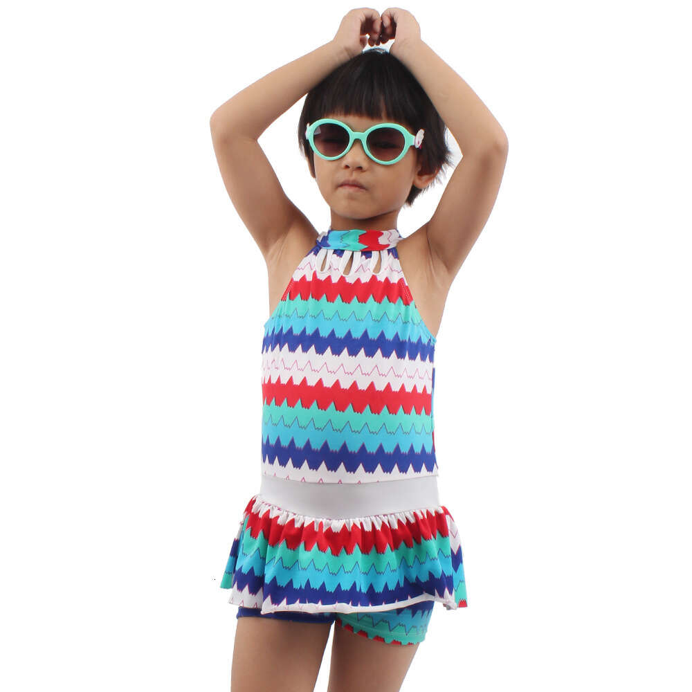 Ddmytiger Ddmytiger New Girls Korean Version One Piece Skirt Style Large Children S Swimsuit Princess Student Year Old H