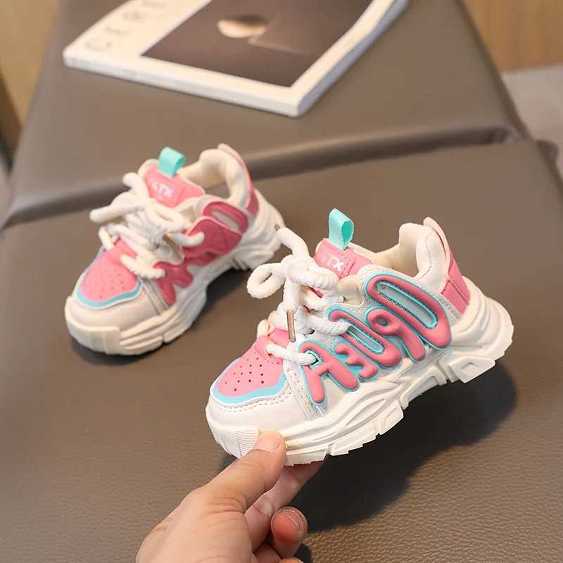 Athletic Outdoor Childrens Autumn Spring Boys Breathable Sports Shoes Girls Anti slip Casual H260130