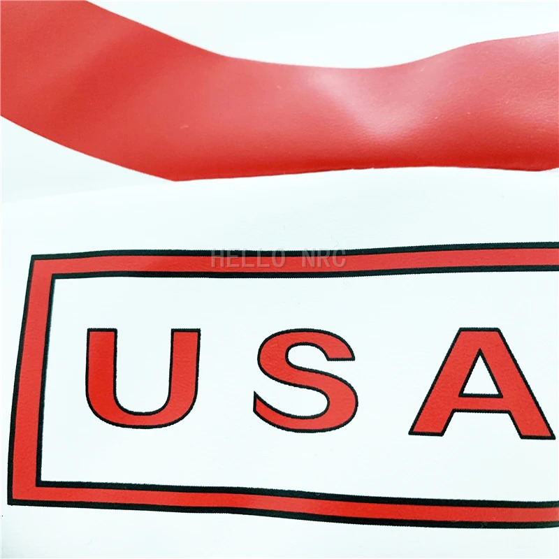 1 Pcs HELLO NRC Golf Headcovers for Driver Fairway Woods Boxing Glove USA PU Leather Golf Club #1 #3 #5 Wood Head Cover 240523