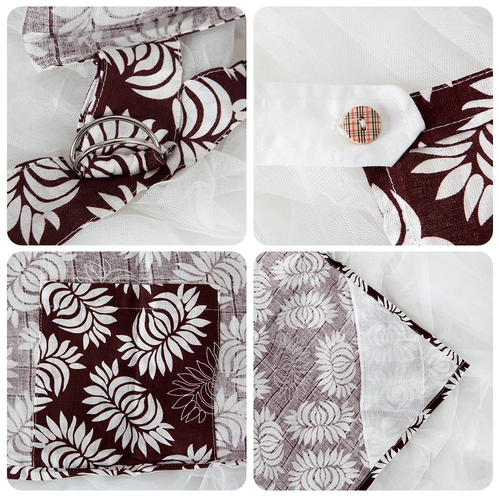 Nursing Apron Breathable Breastfeeding Poncho Cover Up Adjustable Apron Flower Print Outdoor Nursing Cloth Breastfeeding Blanket 240523