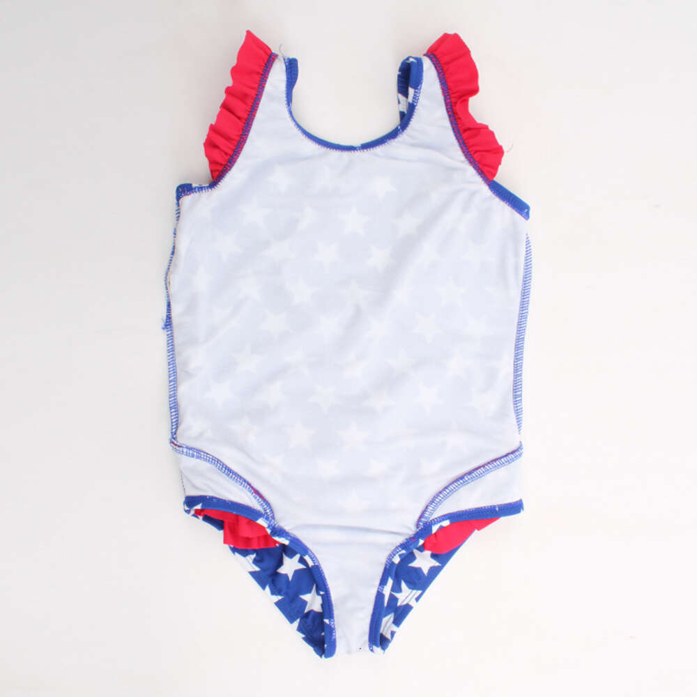 Ddmytiger Ddmytiger Baby Swimsuit Nylon Lycra Children S US Flag Year Old And Toddler Jumpsuit H