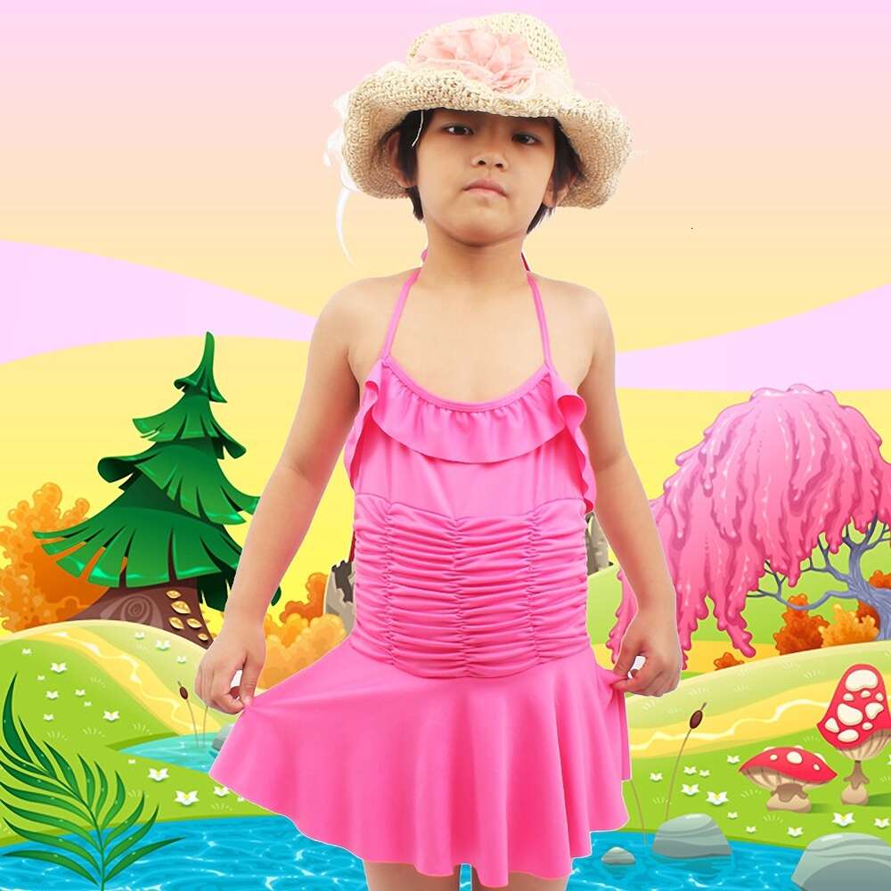 Ddmytiger Ddmytiger Children S Korean Version One Piece Princess Skirt Style Baby Cute Swimsuit Girl Student Hot Spring Bathing H