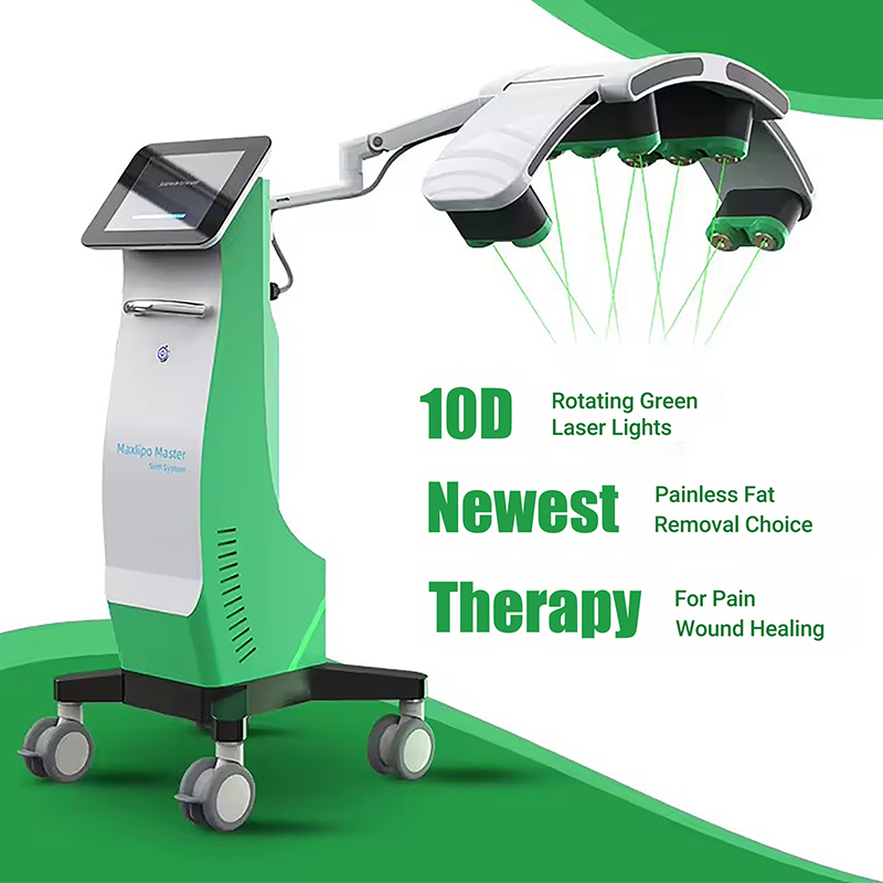 Professional 10D MAX lipo laser 532nm Weight Loss Fat Reduction therapy pain machine pain relief wound ulcer acupuncture Diminish rheumatoid Arthritis