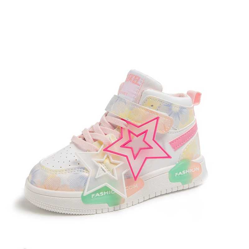 Athletic Outdoor Athletic Outdoor Spring Kids Shoes Fashion Classic Anti slip Childrens Sports Shoes 2024 Autumn Girls Casual Outdoor New Walking Shoe