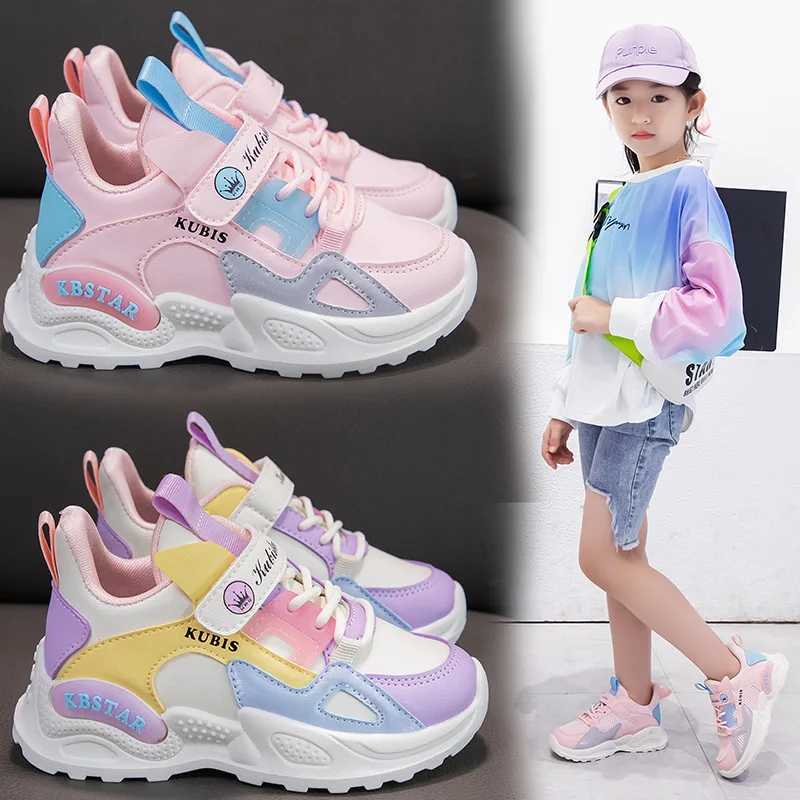 Athletic Childrens Spring Sports Girls School Casual Outdoor Breathable Running Shoes C260130