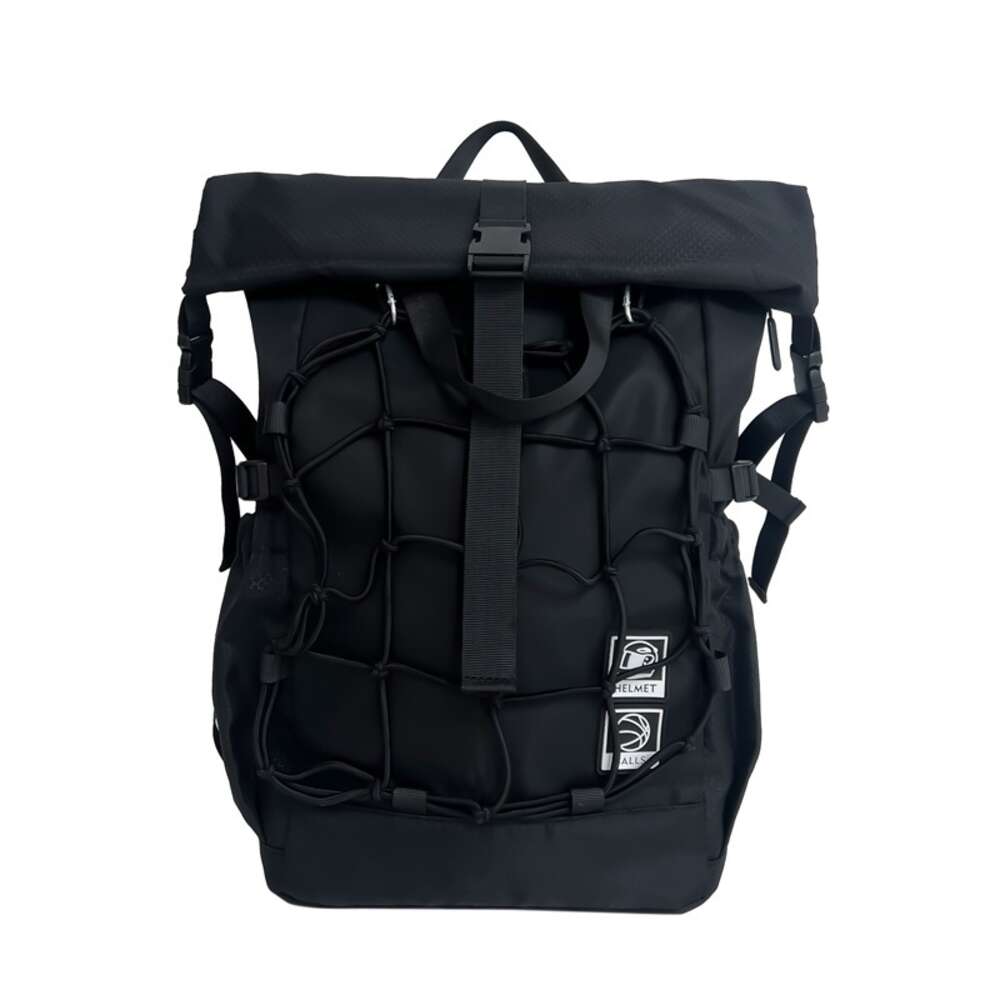 Ddmytiger Ddmytiger New Fashionable And High End Rolled Shoulder Bag For Men S Sports Fitness Basketball Cycling Helmet Backpack Student H