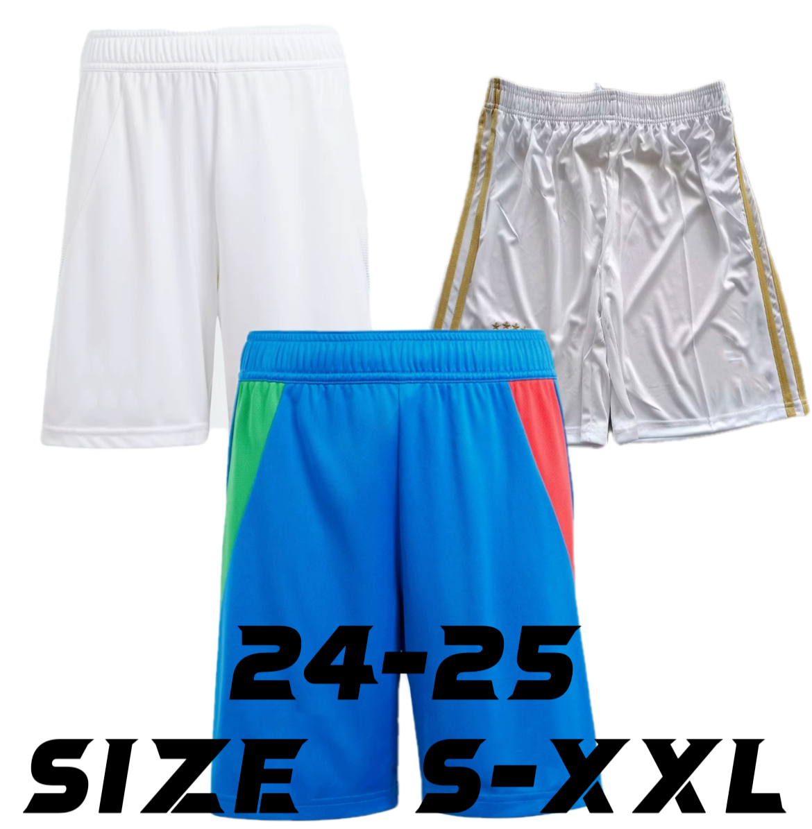 italy 2024 25 125TH Soccer Shorts 23 24 Home Away SCAMACCA IMMOBILE CHIESA RASPADORI JORGINHO VERRATTI Maglia football Soccer Shorts S-XXL