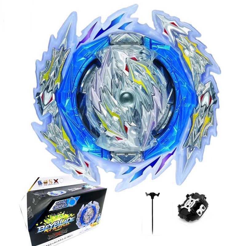 4D Beyblades Box Set with Gear B-189 Guilty Longinus DB Dynamite Battle B189 Spinning Top with Custom Launcher Box Kids Toys for Children Q240522
