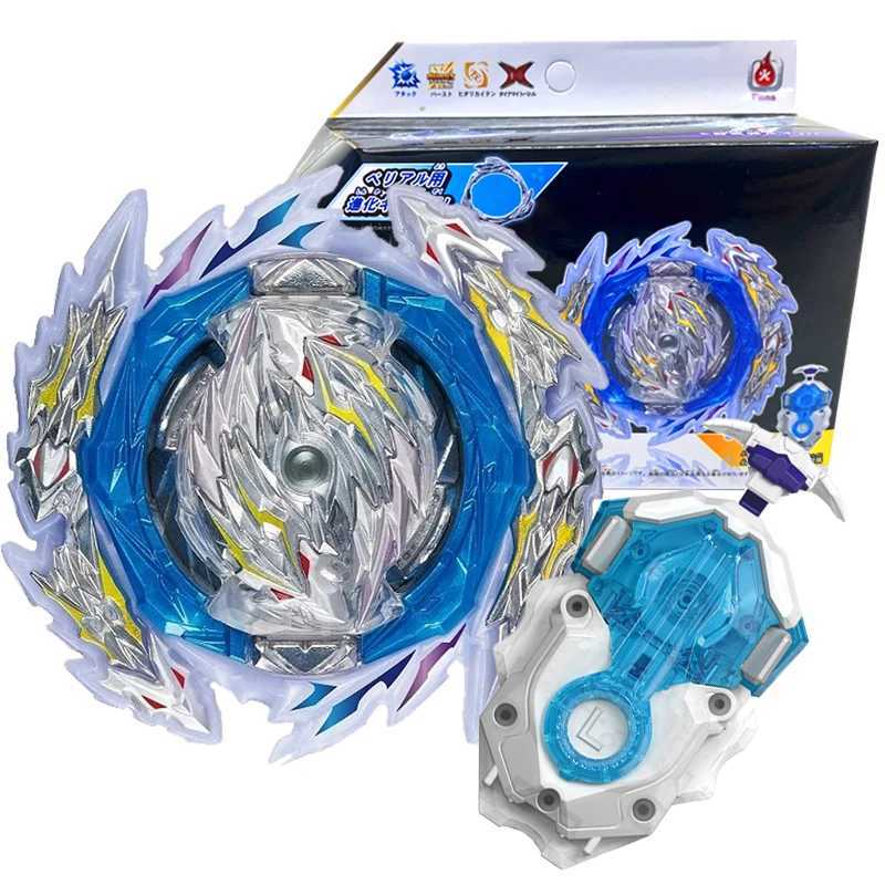 4D Beyblades Box Set with Gear B-189 Guilty Longinus DB Dynamite Battle B189 Spinning Top with Custom Launcher Box Kids Toys for Children Q240522