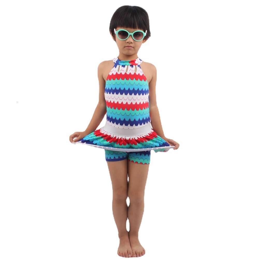 Ddmytiger Ddmytiger New Girls Korean Version One Piece Skirt Style Large Children S Swimsuit Princess Student Year Old H