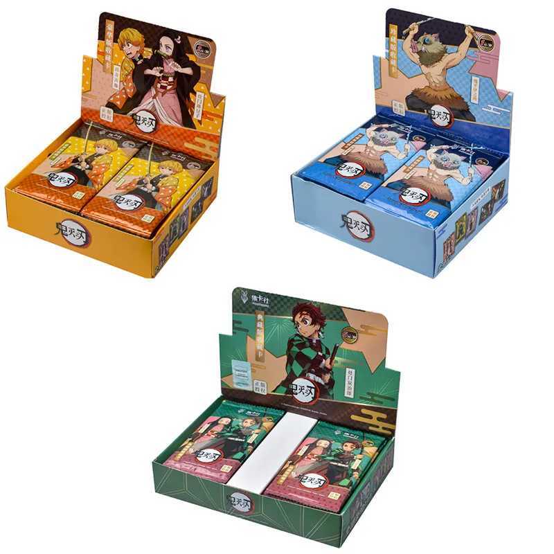 Card Games Anime Demon Slayer Card Collection Edition Full Box Luxury Edition SSP Card KR Card Anime Peripheral Collection Toy Card T240521