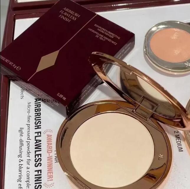 Pressed Powder Micro Powder Medium Fair Makeup Setting Powder Complexion Perfecting 8g 0.28OZ Face Powder