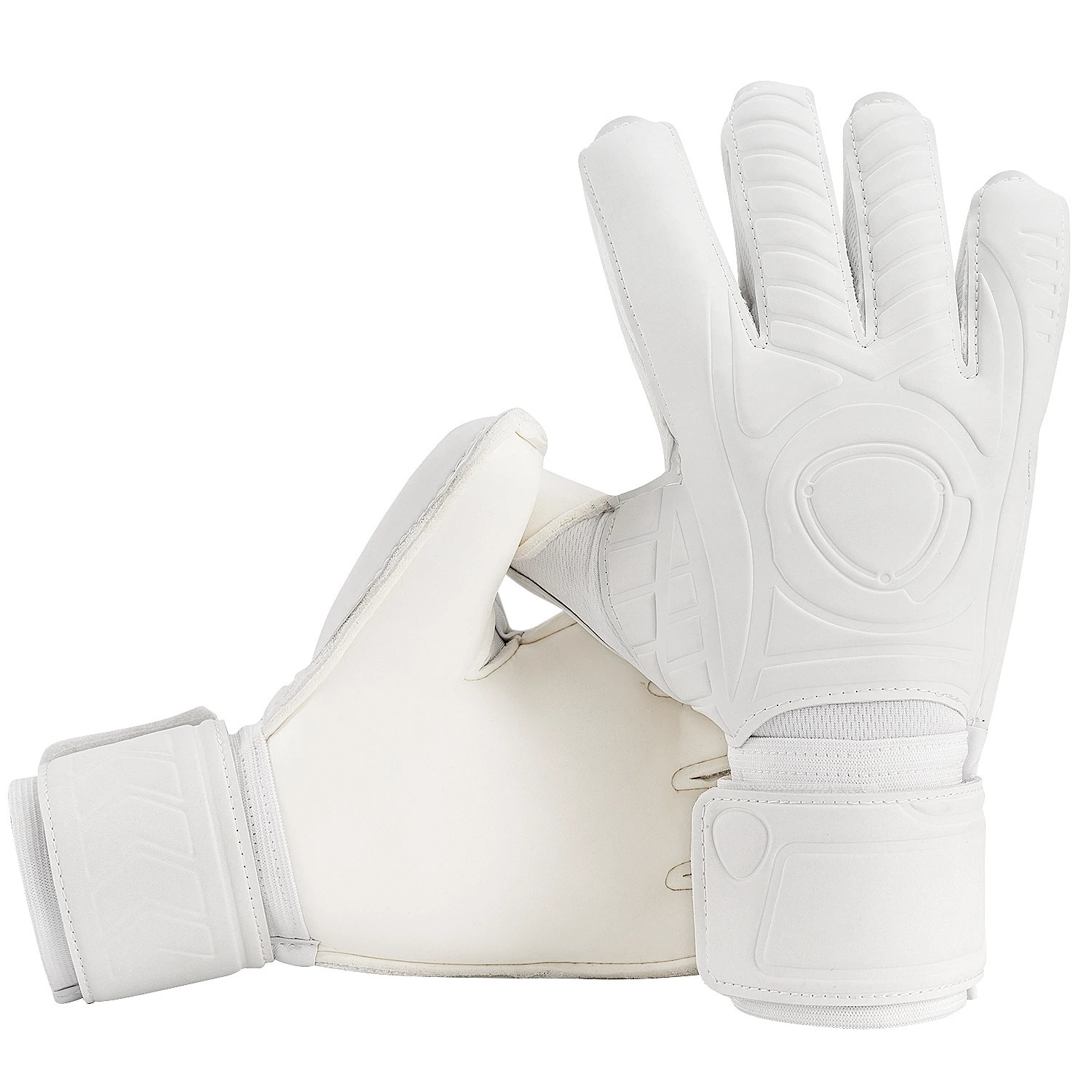 Football Goalkeeper Gloves High Quality Latex Finger Save Guard Protection Kids Adults Soccer Strong Grip Fingerave Goalie Glove 240523